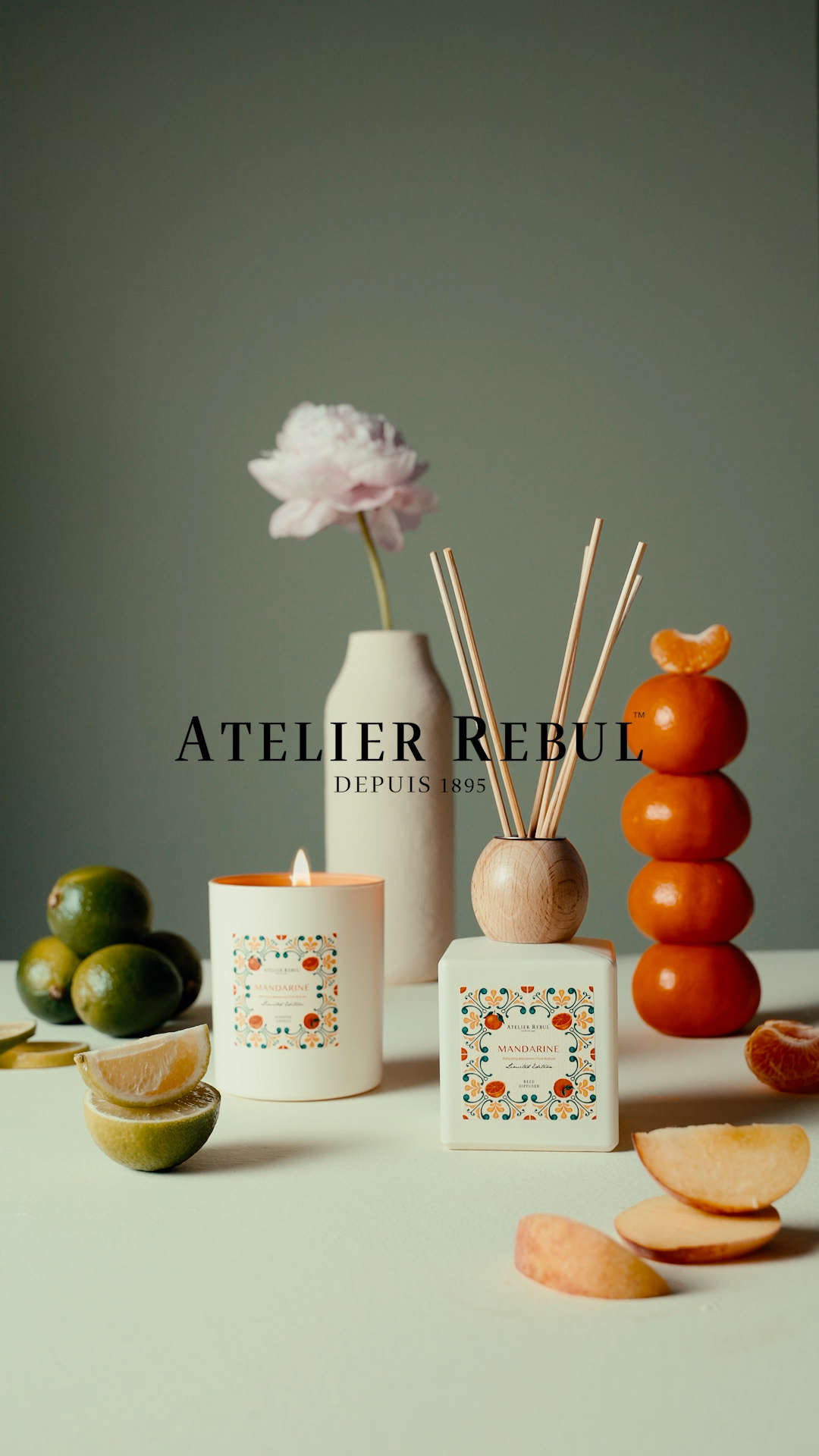 Atelier Rebul Mandarine Candle
